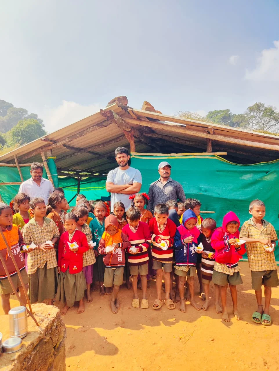 DEVA Social Service humanitarian NGO orphan cremation and tribal village support in Andhra Pradesh